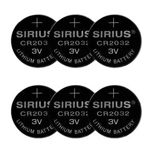 Sirius CR2032 batterijen decopower - 6 stuks