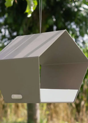 Heeej Small Diamond hangend vogelvoederhuis zand