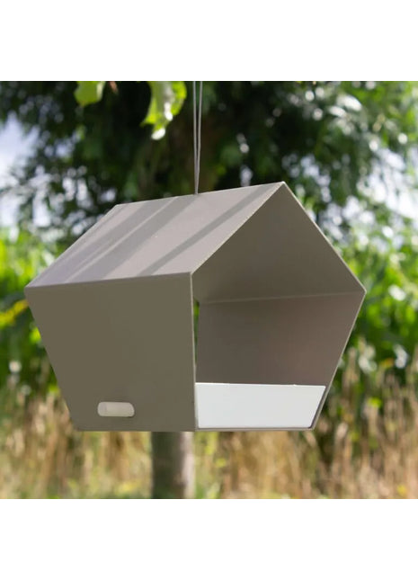 Heeej Small Diamond hangend vogelvoederhuis zand