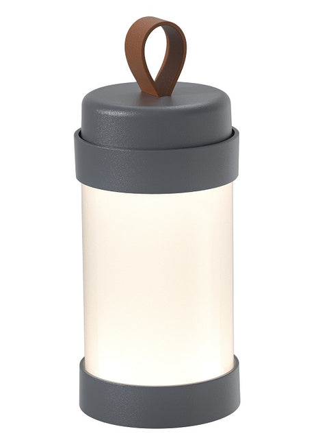 78442 Sompex Alva tafellamp accu met kaarslichtfunctie antraciet