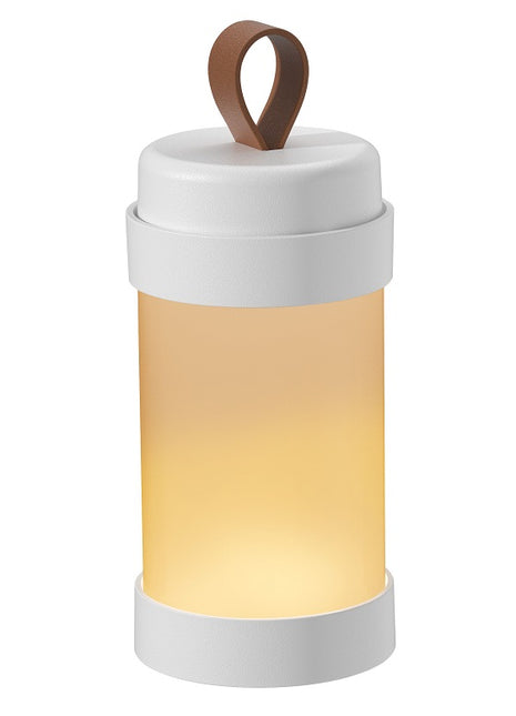 78441 Sompex Alva tafellamp accu met kaarslichtfunctie wit