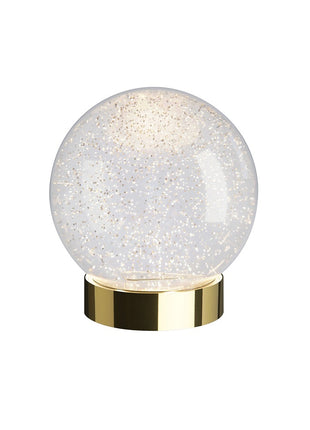 Sompex Glamor Bauble glitterbol lamp goud H15 - 72457