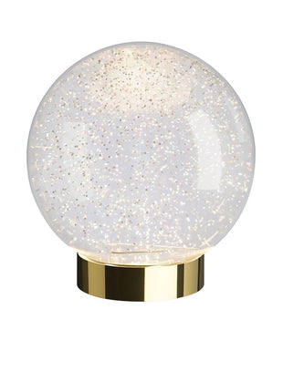 Sompex Glamor Bauble glitterbol lamp goud H18cm - 72449