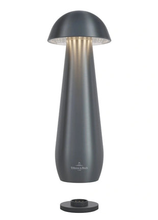 Villeroy & Boch Modena oplaadbare lamp 21cm geborsteld grafiet - 97296