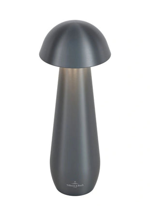 Villeroy & Boch Modena oplaadbare lamp 21cm geborsteld grafiet - 97296