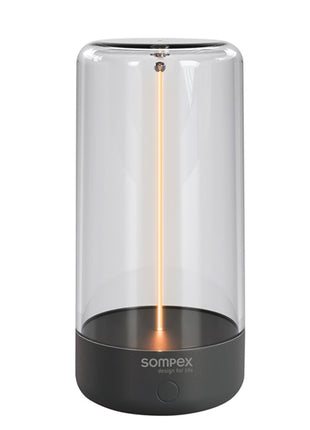 Sompex PULSE oplaadbare lamp - antraciet