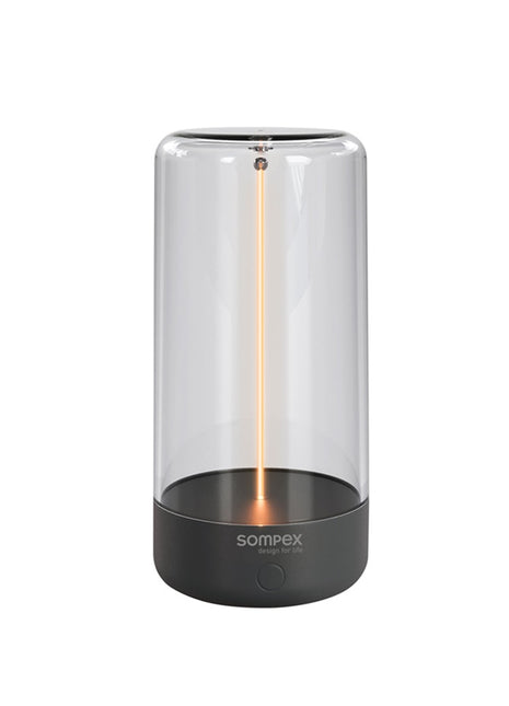 Sompex PULSE oplaadbare lamp - antraciet