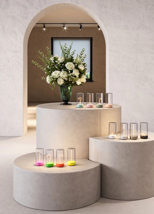 Sompex PULSE oplaadbare lamp - olijfgroen