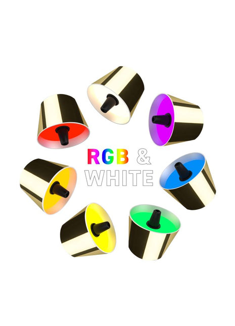 72551 Sompex TOP 2.0 flessenlamp accu led goud multi-colour