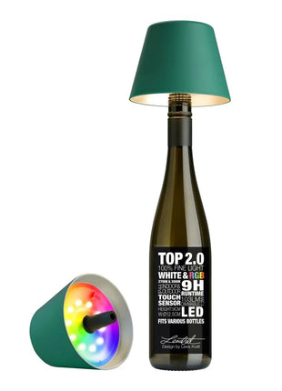 72527 Sompex TOP 2.0 flessenlamp accu multi-colour groen 
