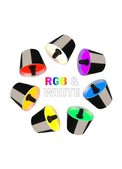 72553 Sompex TOP 2.0 flessenlamp accu space grau multi-colour