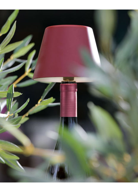 72524 Sompex TOP 2.0 flessenlamp accu led bordeaux multi-colour