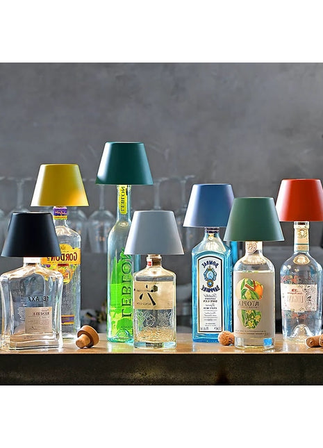 Sompex TOP 2.0 flessenlamp oplaadbaar metallic grafiet - 72541