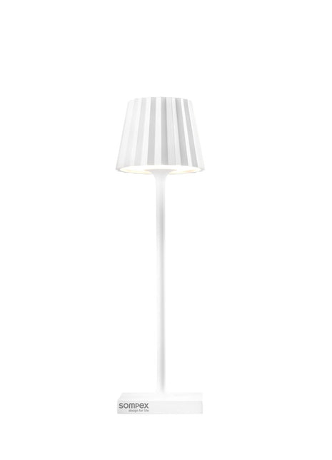 78570 Sompex TROLL Nano wit oplaadbare lamp 21 cm