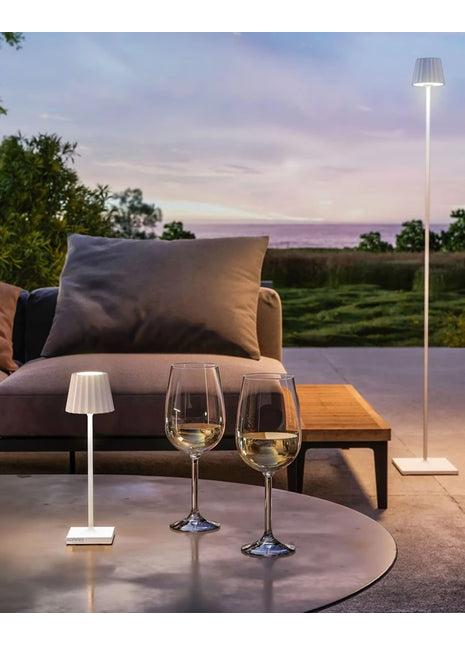 78571 Sompex TROLL Nano zwart oplaadbare lamp 21 cm