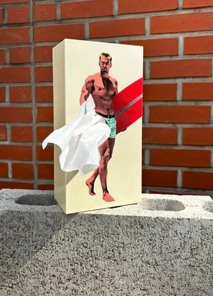 Spextrum Tissue Up tissuehouder boy surfplank