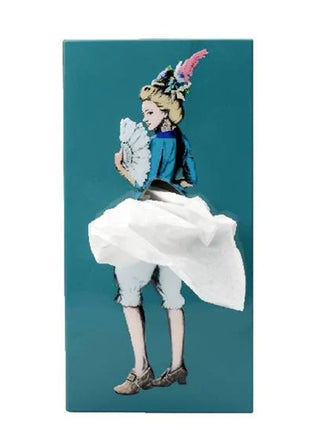 Spextrum Tissue Up tissuehouder girl blauw