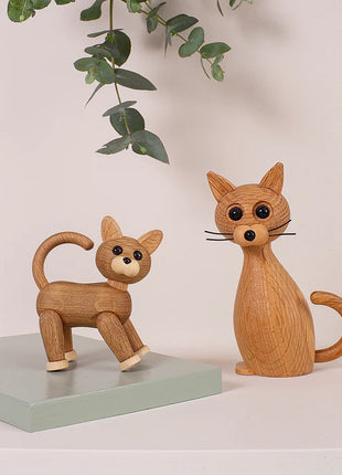 Spring Copenhagen Lucky kat eikenhout