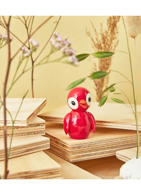 Spring Copenhagen Optimistic vogel rood