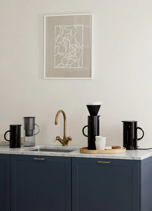 Stelton EM77 elektrische waterkoker 1.5 L zwart