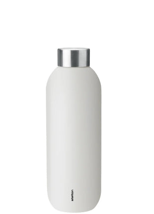 355-29 Stelton Keep Cool vacuum thermosfles 600ml mat krijt