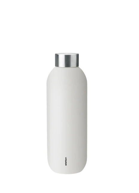355-29 Stelton Keep Cool vacuum thermosfles 600ml mat krijt