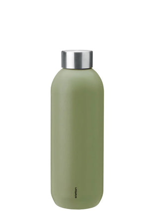 355-28 Stelton Keep Cool vacuum thermosfles 600ml mat varen groen