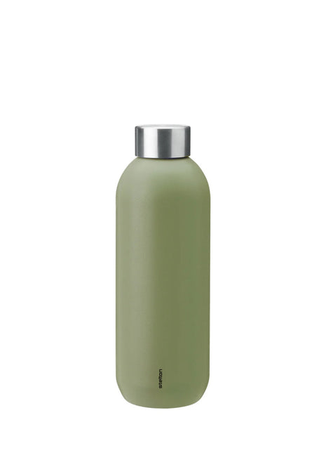 355-28 Stelton Keep Cool vacuum thermosfles 600ml mat varen groen