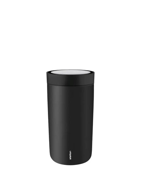 675-1-1 Stelton To Go Click thermosbeker 200ml mat zwart
