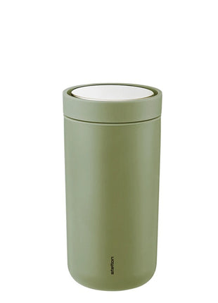 675-51 Stelton To Go Click thermosbeker 200ml mat varen groen
