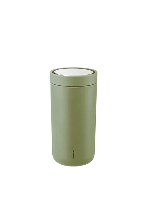 675-51 Stelton To Go Click thermosbeker 200ml mat varen groen