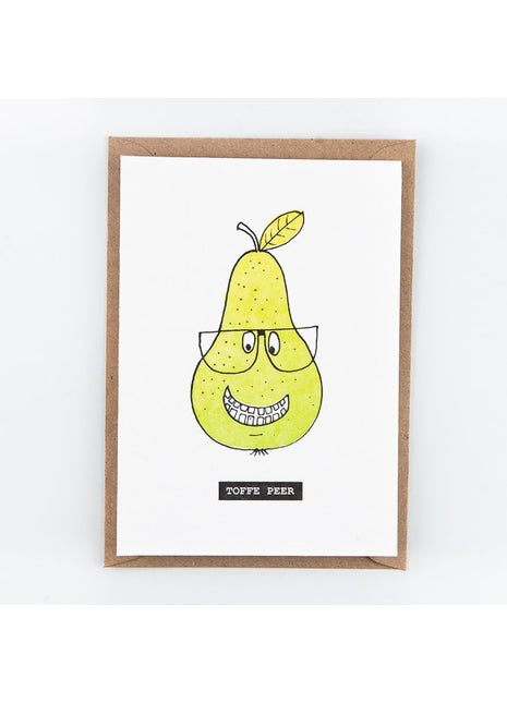 Ansichtkaart / Wenskaart - verjaardag - vriendschap - toffe peer