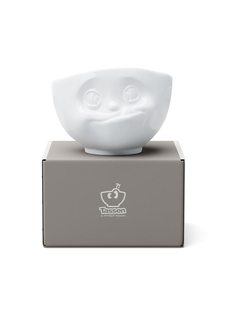 Tassen - Happy Faces - Kom Tasty lekker 500ml wit T.01.06.01 58products