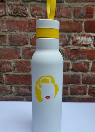 Piu Forty thermosfles +planet metalen drinkfles Marilyn Monroe