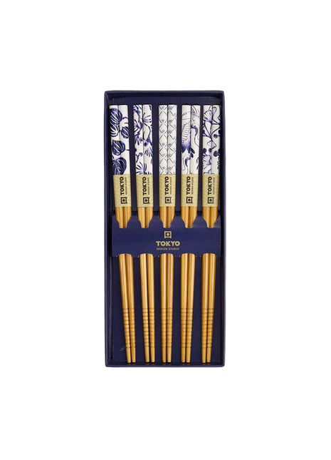 17856 Tokyo Design Studio Flora Japonica sushi sticks / chopsticks