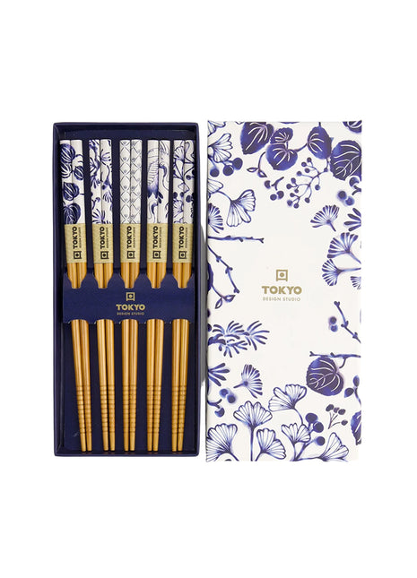 17856 Tokyo Design Studio Flora Japonica sushi sticks / chopsticks