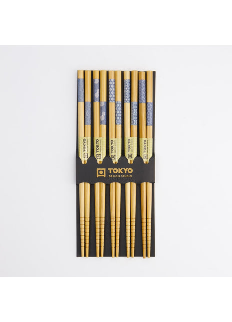 8216 Tokyo Design Studio Blue sushi eetstokjes B-157A