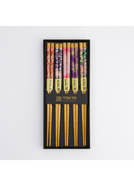 4811 Tokyo Design Studio chopstick eetsotkjes giftset Sakura Patterns