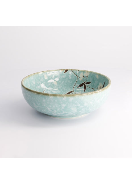 21590 Tokyo Design Sakura diep bord lichtblauw 17.3 cm