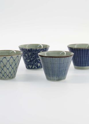 34020 Tokyo Design Mashiko espresso kop blauw giftset