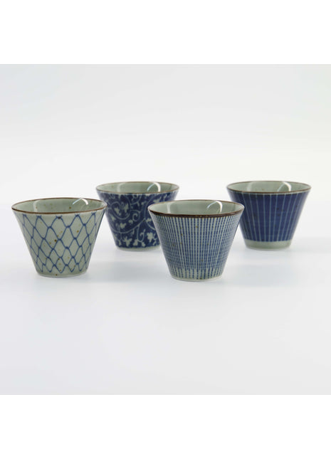 34020 Tokyo Design Mashiko espresso kop blauw giftset