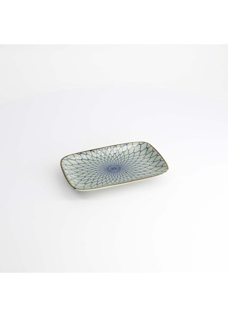 20966 Tokyo Design Mashiko rechthoekig schaal Mesh Blauw