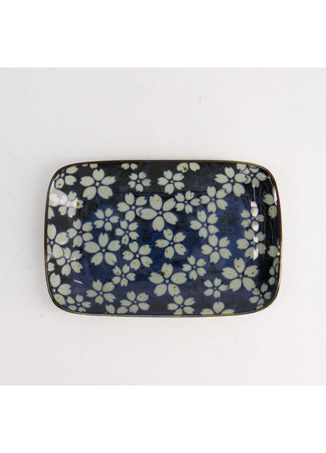 20969 Tokyo Design Mashiko rechthoekig schaal Sakura Blauw