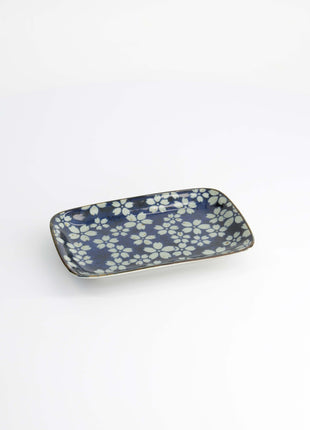 20969 Tokyo Design Mashiko rechthoekig schaal Sakura Blauw