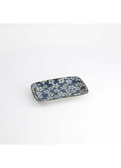 20969 Tokyo Design Mashiko rechthoekig schaal Sakura Blauw