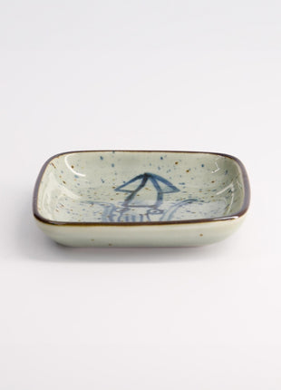 20610 Tokyo Design Mashiko schaal vierkant Octopus Blauw