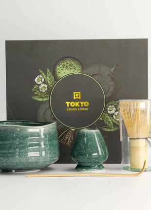 22117 Tokyo Design Matcha giftset groen
