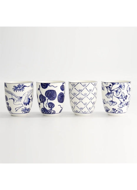 Tokyo Design Studio Flora Japonica mokken 4 stuks - kado set