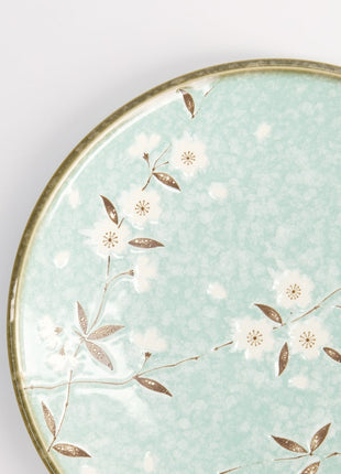 Tokyo Design Sakura bord lichtblauw 26 cm