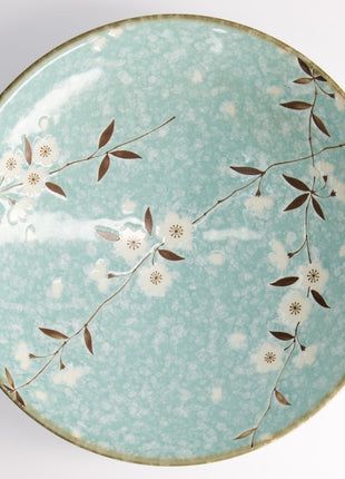 21587 Tokyo Design Sakura schaal  lichtblauw 24 cm